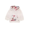 thumbnail image 3 of Kidcici Baby Girl Floral Hoodie Pants Headband Outfit 3Piece, 3 of 6