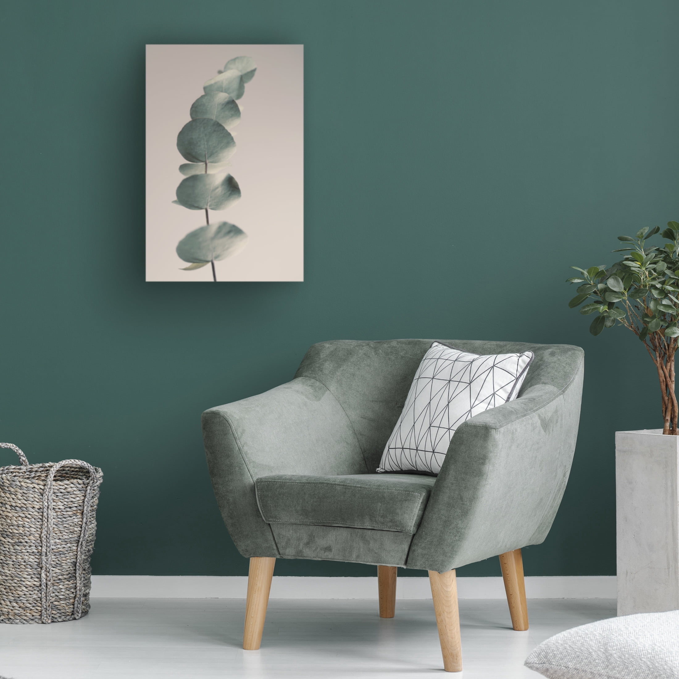 Canvas Wall Art - Heidi Westum 'Fragrant Leaves Ll' Wall Art for Living Room, Bedroom, or Office Décor by Trademark Fine Art - 16 x 24 Inches