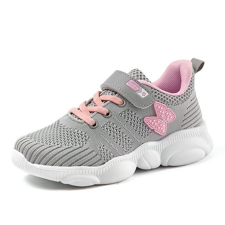 

Girls Cute Butterfly Mesh Breathable Platform Shoes