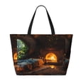 thumbnail image 2 of Disketp Cozy Tree Hole Cabin Bolsa de Playa de Gran Capacidad, Bolso Impermeable y a Prueba de Arena para Mujer, Ideal para Playa, Piscina y Natación, 2 of 7
