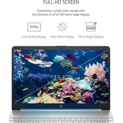 HP 15 Laptop, 15.6 FHD Display, Intel Core i5-1135G7(Beats i7-1065G7), 16GB RAM, 1TB SSD, Intel Iris Xe Graphics, Numeric Keypad, Webcam, Wi-Fi, Bluetooth, Windows 11 Home