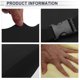 thumbnail image 3 of Almohada para reposacabezas de automóvil ergonómica y cómoda, soporte para cuello, poliéster, espuma de memoria, negro, 1 Pcs, 3 of 7