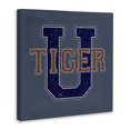 thumbnail image 4 of Stupell Industries Varsity Tiger U Vintage Novelty & Humor Painting Wrapped Canvas Art Print Wall Art, 24 x 24, 4 of 8