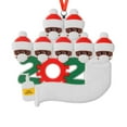 thumbnail image 1 of Fiudx Ofertas y liquidaciones Adorno de PVC personalizado de la familia superviviente de Navidad 2020, 1 of 3