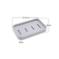 thumbnail image 2 of Small Plastic Storage Box Double Layer Design Portable Plastic Household Bathroom Soap Dish for Shower with Drainage Layer and Mini Tray, 2 of 3