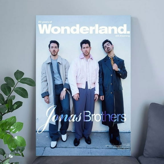 Jonas Brothers Wonderland’s own 20th anniversary poster Size 24''x36'' - Kiloa