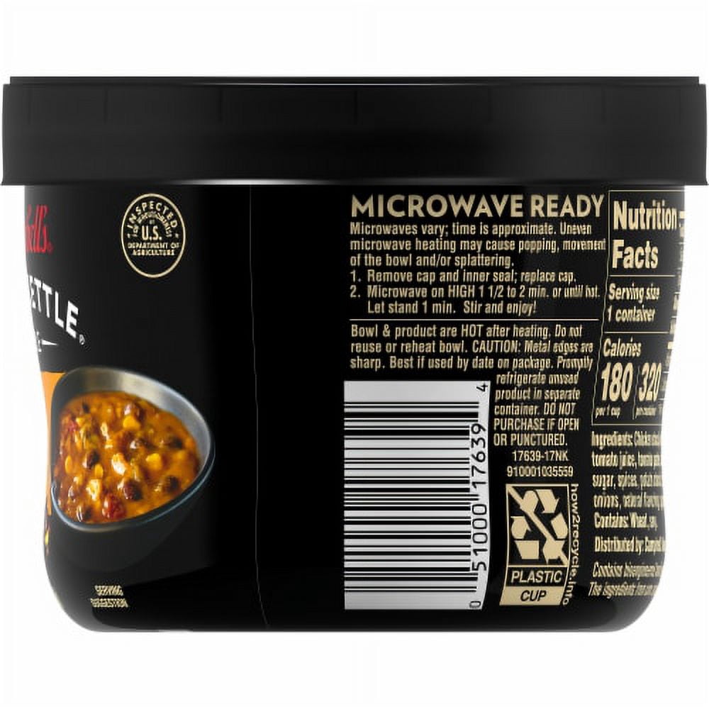 2X-Campbell's Slow Kettle Style Southwest-Style Chicken Chili with Beans and White Meat Chicken - 15.7 oz