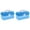 Sky Blue 2PCS, variant on Blue Portable Box Organizer Multipurpose Sewing Box Tool Box Crafts And Supplies Storage Case With Handle And Removable Tray
