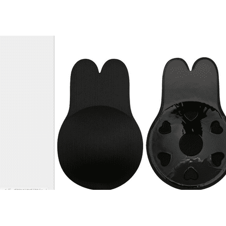 

Amuver Stealth Breast Pad Tape Invisible Breast Bra Rabbit Ears Breast Lifting Patch Adhesive Nipple Cover Tape