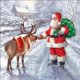 thumbnail image 1 of ZHAOCHENG 30 x 30 cm Kit de pintura de diamante estilo C 5D Navidad muñeco de nieve bordado de diamantes adultos y principiantes punto de cruz decoración de la pared imagen de cuentas de diamante deco, 1 of 5