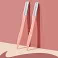 thumbnail image 2 of 3Pcs Eyebrow Trimmer Eyebrow for Razor Shaver Blade Eye Brow Shaper Face for Razor for Facial Hair Remover For Women Mak, 2 of 13