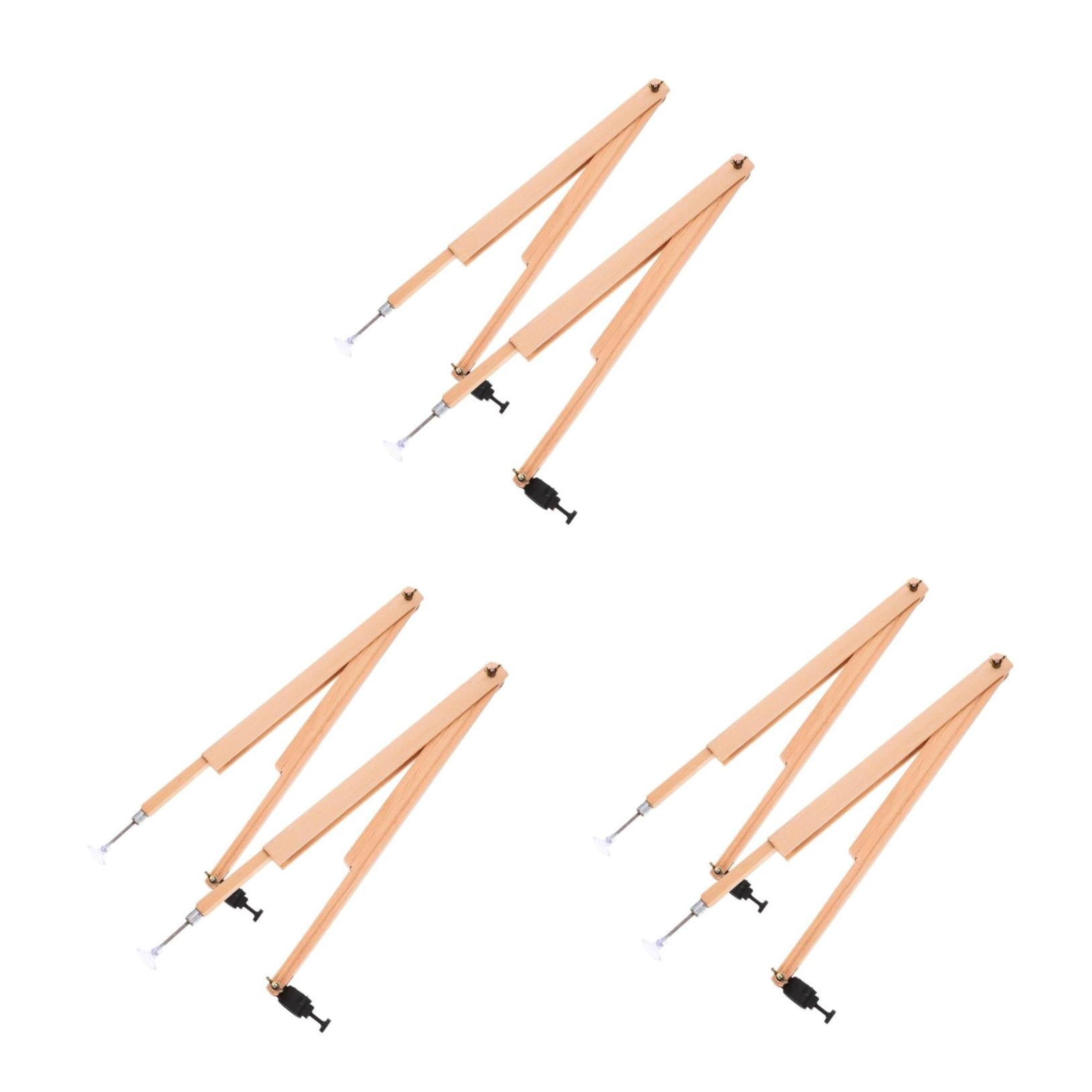SWETRACE  Multifunctional Wooden Compass Kit Khaki 6Pcs for Teaching