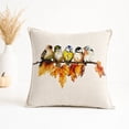 thumbnail image 6 of 18 X 18 Inch Fall Throw Pillow Cover, Home Decorations for Living Room, Linen Square Cushion Case for Autumn Thanksgiving Decor, Seasonal Home Accent Gift for Indoor Couch Sofa, 6 of 8