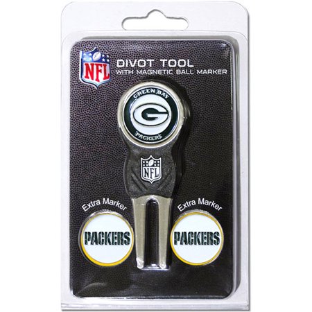 UPC 637556310453 product image for Team Golf NFL Green Bay Packers Divot Tool Pack With 3 Golf Ball Markers | upcitemdb.com