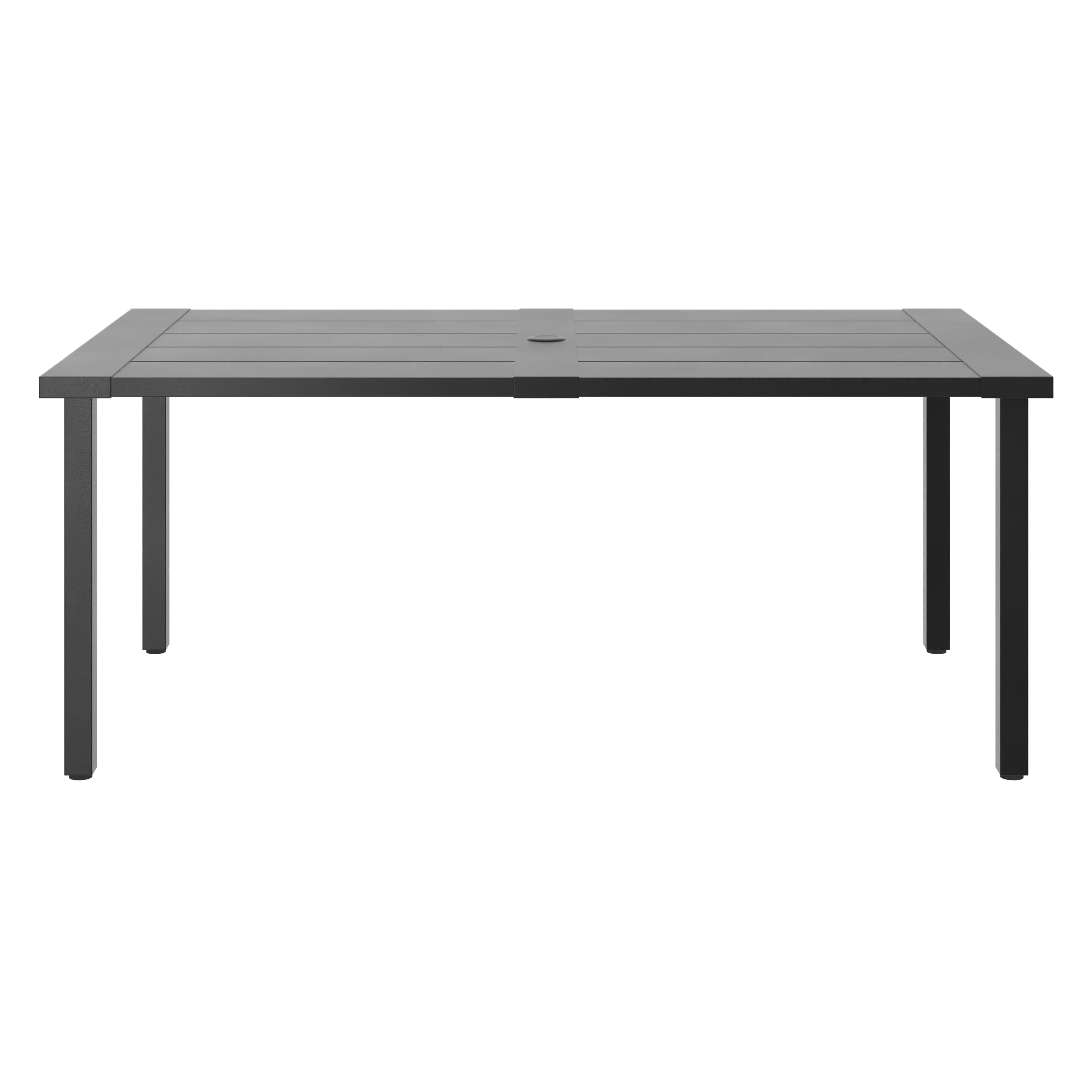 Ensemble table et chaises 7 pièces pour patio Cobble Hill Mainstays - Noir Anti-intempéries, UV et décoloration