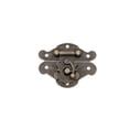 thumbnail image 1 of Antique Vintage Retro Notebook Suitcase Wooden Jewelry Box Latch Hasp Lock Catch, 1 of 5