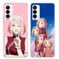 thumbnail image 4 of Funda Motorola Moto G30 G20 G10 G8 Play Power Plus + G8 + Suave TPU Carcasa Teléfono B3-PB107 Haruno Sakura Naruto Anime De Silicona Transparente Protectora, 4 of 4