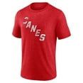 thumbnail image 2 of Men's  Red Carolina Hurricanes Wraparound Tri-Blend T-Shirt, 2 of 3
