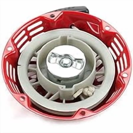 Recoil Starter Assembly for Small Engines Fits JD4000/JD3500/JF168/JF200 5.5&ndash;6.5HP Contractor Line Models Easy Pull Replacement Durable Metal Aftermarket