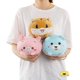 thumbnail image 5 of Almohada cilíndrica de peluche de oso lindo de 8 pulgadas (aprox. 20,3 cm), regalo de cama de juguete para abrazar dibujos animados súper suave, oso de almohada Kawaii para dormir para niños brillar Electrónica, 5 of 5