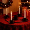 thumbnail image 5 of Advent Wreath Candle Holder Round Advent Candle Holders For 5 Candles Advent And Decorations Gold Metal Ring Candles Stand For Home Pillar Stands Candle Holder Table Candle Table Candle Holder Modern, 5 of 5