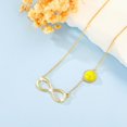 thumbnail image 4 of NICKSUN Stocking Stuffers Christmas Gift- Softball/Football/Volleyball/Soccer/Basketball Necklace for Women,Infinity Necklace Sport Accessories Birthday Christmas Gifts for Players Fan Coach Team, 4 of 6