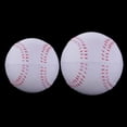 thumbnail image 1 of 2 Piezas de material cuero Suave para Práctica Deportiva Y Entrenamiento Base Ball BaseBall Softbol Elástico shamjiam Pelota de béisbol de softbol, 1 of 8