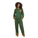 thumbnail image 3 of Conjunto de pijama navideño con estampado de rayas para mujer, blusa de manga larga con botones y cuello de solapa, pantalones largos, ropa de estar por casa de 2 piezas, pijamas, 3 of 4