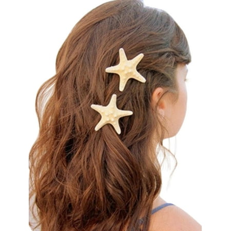 Girl Fashion Starfish Shape Hairpin Alligator Hair Clip Gift HITC