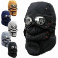 thumbnail image 1 of Winter Thermal Trapper Hat With Glasses Winter Cycling Windproof Ski Mask Cap, 1 of 5