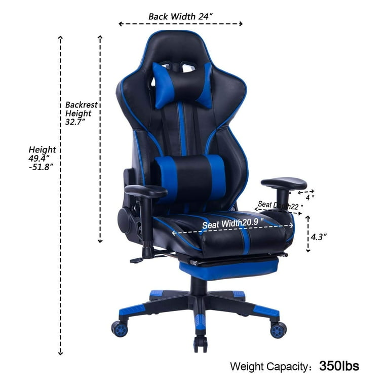 Blue whale gaming chair deals