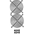 thumbnail image 4 of 120mm Black Finger Grills (2 Pack), 4 of 4