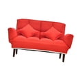 thumbnail image 1 of Sofá Love Seat Soledad con Cojines 120cm Rojo, 1 of 9