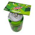 thumbnail image 5 of Mountain Dew Soda Can Collectible Christmas Ornament by Ruz, 5 of 6