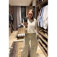 thumbnail image 3 of Oversized Rolled Neck Chunky Sweaters for Women Cotton Blend Fall Knit Pullover Top, 3 of 7