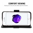 thumbnail image 3 of Case for Iphone 7 Plus / 8 Plus, Premium Leather Flip Wallet Case Cover for Iphone 7 Plus / 8 Plus (Black), 3 of 7