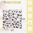 thumbnail image 2 of Pink Leopard Skin Baby Muslin Washcloths Soft Absorbent Face Towel,Abstract Burp Cloths Cotton Bath Wipes 5 Pack Infant Wash Cloth for Newborn Boys Girls 12x12 inches, 2 of 7