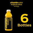 thumbnail image 5 of vitaminwater Energy Tropical Citrus Flavored Water Beverage, 16.9 fl oz, 6 Pack Bottles, 5 of 13