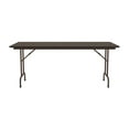 thumbnail image 2 of Correll PC3696P Solid High-Pressure Plywood Core Folding Tables, WALNUT, 2 of 4