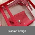 thumbnail image 3 of Clear Crossbody Purse Shoulder Bag for Fashionable and Practical Individuals, 3 of 20