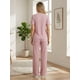 thumbnail image 3 of Conjunto Casual 3 Piezas Pantalón, Short y Blusa Versatilidad y Estilo para Mujer, 3 of 5