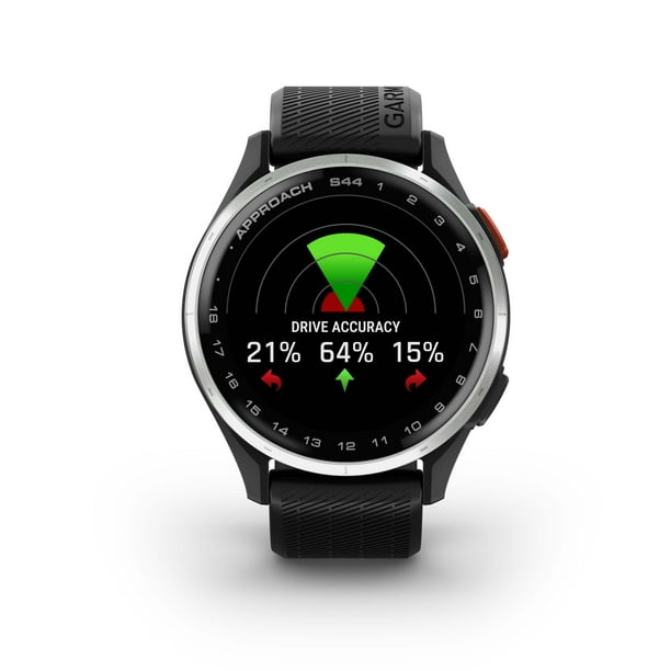 Garmin Approach® S44 GPS Golfing Smartwatch - Black - Walmart.ca