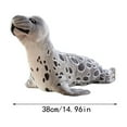 thumbnail image 3 of Simulation Seal Stuffed Doll Toy, Look Cute Plush Doll Soft Pillow Home Decoration, Aquarium Souvenirs Kids Birthday Gift, 3 of 4