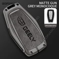 thumbnail image 5 of For Geely C 4 buttons Atlas Boyue Tugella GS X6 X7 SUV EC7 Azkarra Monjaro Xingyue Boyue Pro Zinc alloy+leather Car Key Case, 5 of 12