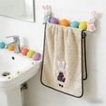 thumbnail image 7 of Yhmxh Easter Hand Towels Easter Bunny Decorative Towels for Bathroom 14" x 29" Cotton Bunny Carrot Bathroom Towel Decorative Dish Towels Embroidered Rabbit Soft for Bathroom Beach Kitchen Gift, 7 of 7