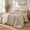 Linen-Queen, variant on Faux Rabbit Fluffyforter Set Queen - 7 Piece Bed In A Bag