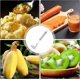 thumbnail image 5 of Triturador de patatas de acero inoxidable, triturador de patatas manual poroso curvo, triturador sin esfuerzo de plátano, huevo, frijol, prensador para puré, 5 of 5