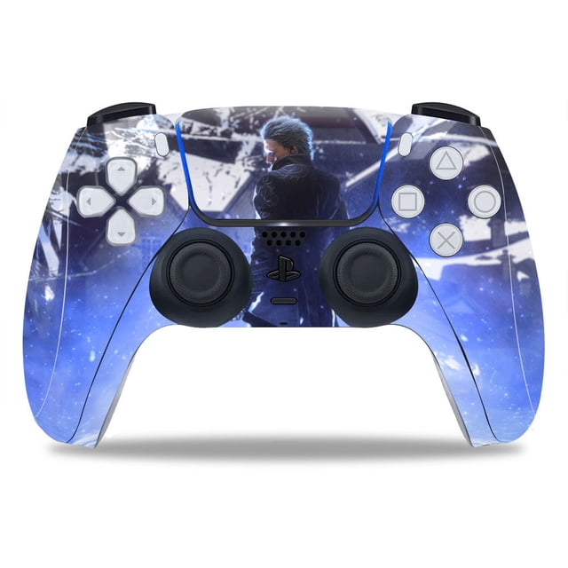 PS5 Decal Skin Sticker For PlayStation 5 Gamepad Controller Joystick Gameing Accessories Protective Anti-slip dust Stickers M-A63