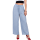 thumbnail image 1 of Pantalón Palazzo para Mujer Pantalón Holgado de Cintura Elástica con Jareta, 1 of 5