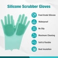 thumbnail image 6 of 1Pairs Silicone Pet Grooming & Dishwashing Gloves – Scrubber for Bathing, Kitchen, Bathroom & Car, 6 of 7